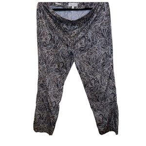 EUC  Talbots Heritage Collection Paisley Print Pants